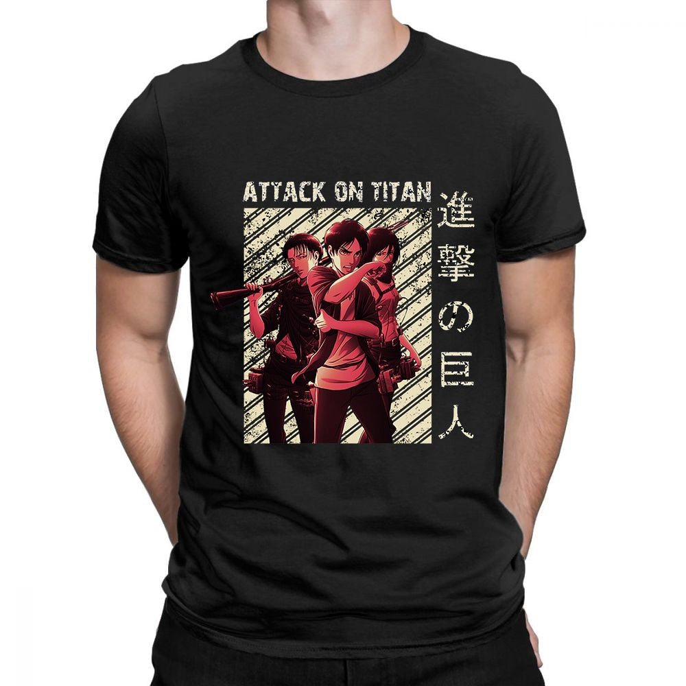 Attack On Titan anime T-Shirt - Urban Shoes