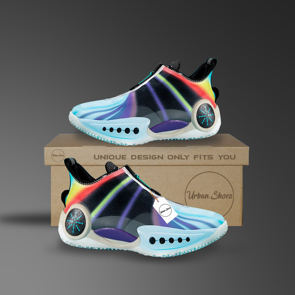 MIXEMAA  Rainbow shoes