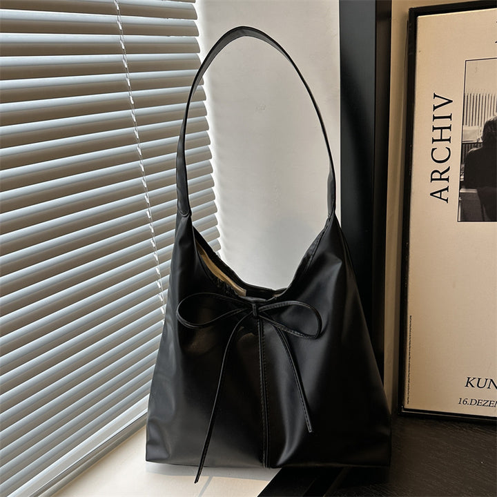 Shadow Drawstring Bag — Black