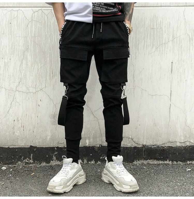 Black Extreme Pants-Urban Shoes